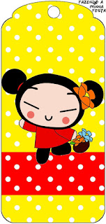 Pucca, Free Printable Tags.