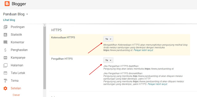 Cara Mengaktifkan HTTPS di Blog dengan Custom Domain
