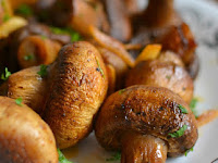 Roasted Mushrooms with Garlic Paprika Butter Recipe