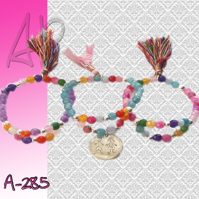 Pulsera plata personalizada