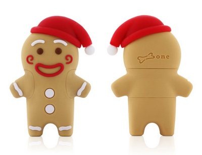 The Gingerbread man USB flash drive