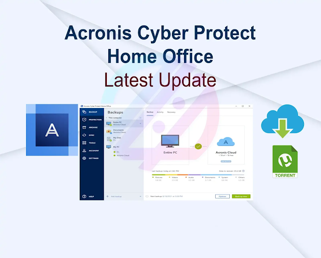 Acronis Cyber Protect Home Office Build 40901 Bootable ISO Latest Update