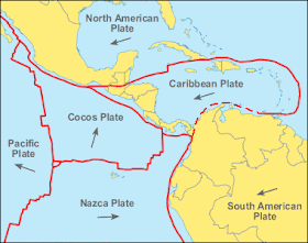 Tsunami Caribe- placa de Cocos