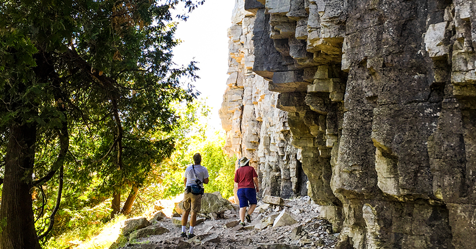 Niagara Escarpment at Peninsula State Park