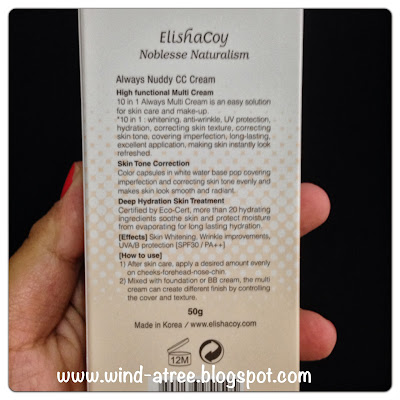 ElishaCoy Always Nuddy CC Cream 