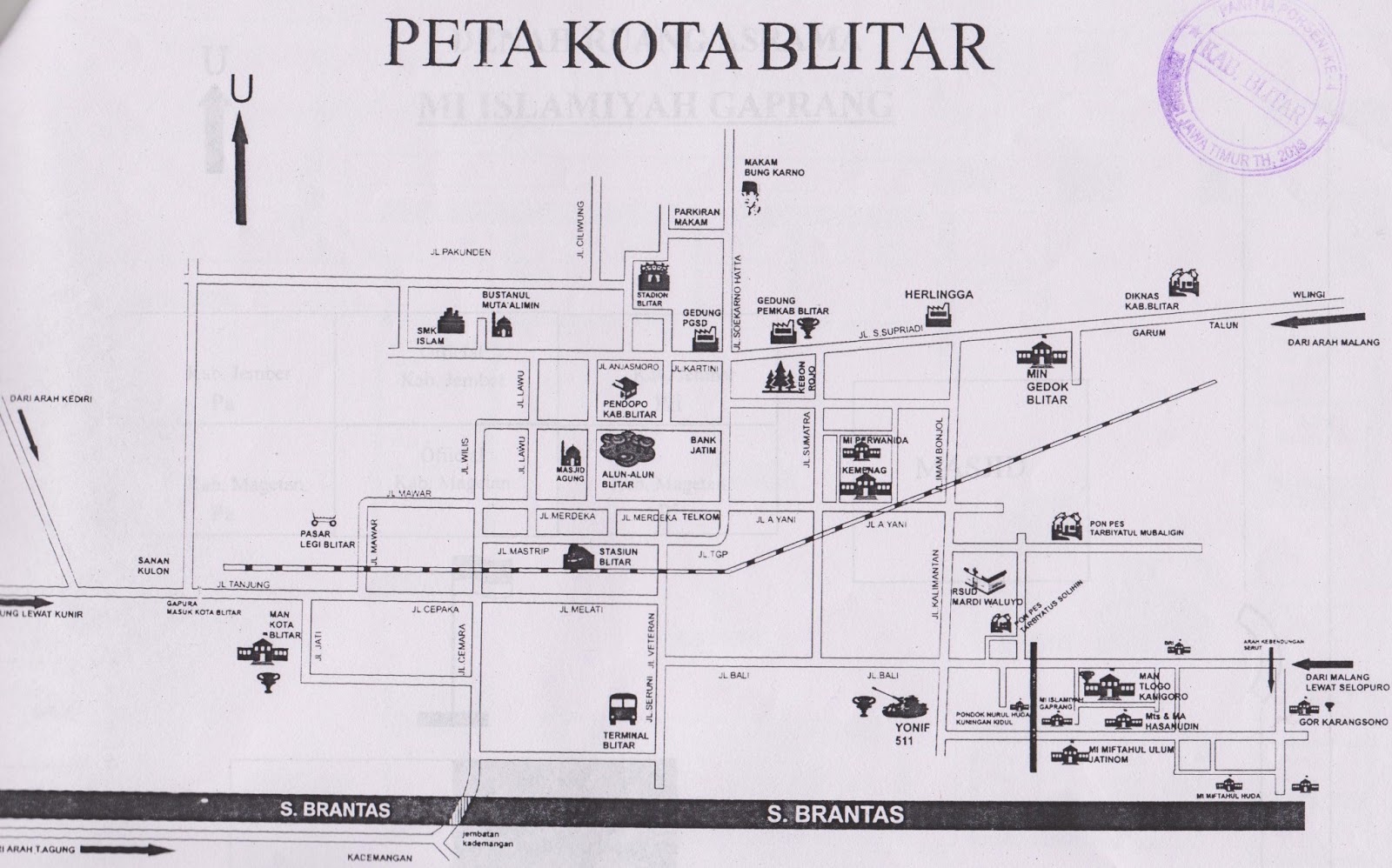 Gambar Peta Jalur Mudik Jakarta Surabaya Selatan Garasi 