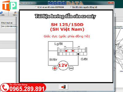 Nạp phần mềm IC xe Honda