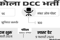 अकोला डीसीसी बैंक, महाराष्ट्र में 100 पदों पर भर्ती 2024, 28,000 सैलरी  (Akola DCC Bank, Maharashtra Recruitment 2024 for 100 posts, 28,000 salary)