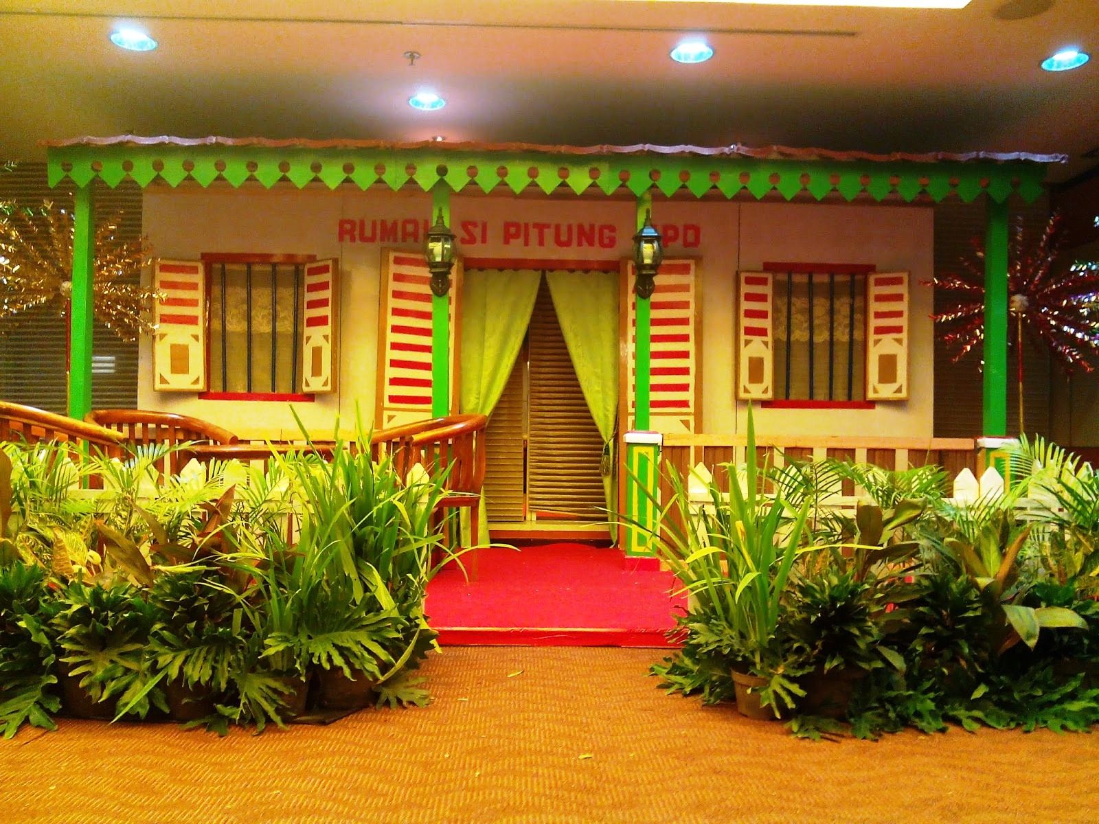  21 contoh gambar desain rumah  adat betawi  modern dan  