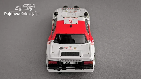 IXO RAC258 Toyota Celica TCT, Safari Rally 1984, B. Waldegard / H. Thorszelius