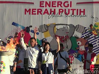 Bawa Obor Asian Games ke GWK, Menpora Minta Doa dan Dukungan untuk Para Atlet