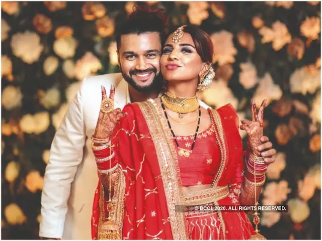 Balraj and Deepti Tuli at their wedding