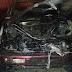 В Харькове сгорел Volkswagen Passat (Фото)