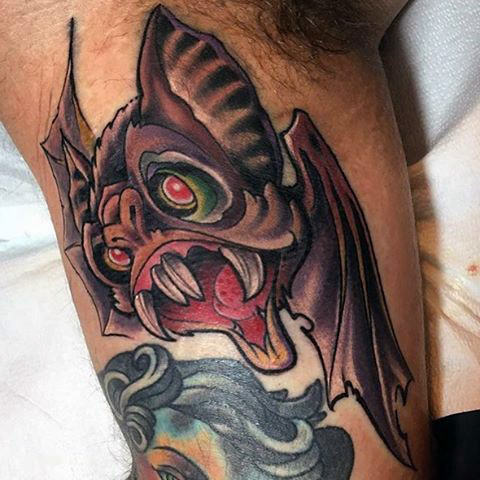 Tatuagem de morcego - 36 ideias masculinas