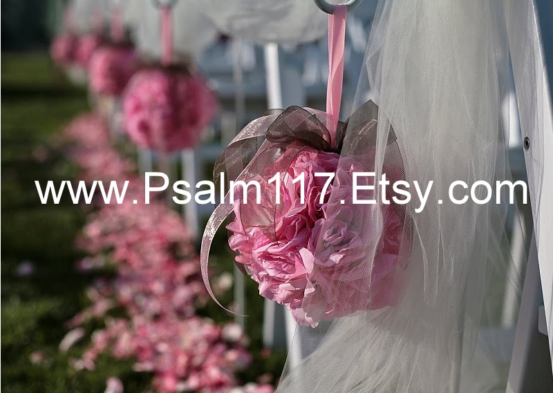 church pew flowers for weddings