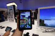 It's called Samsung Galaxy Tab, and the video shows a series of rapid shots .