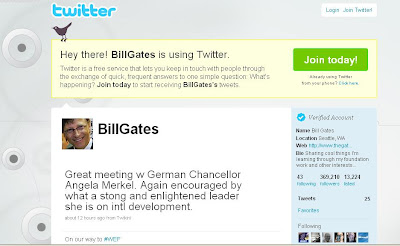 Bill Gates Twitter