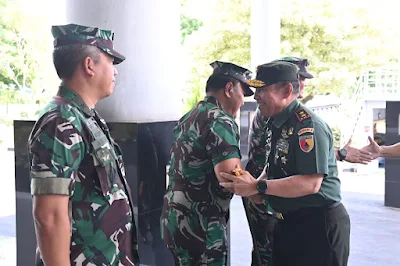 Mayjen TNI Rafael Granada Baay Genggelar Kunjungan Kerjanya Ke Kodiklatal