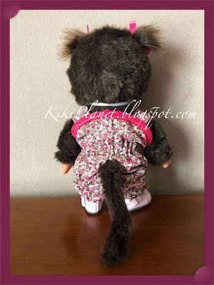 kiki monchhichi poupée doll couture vêtement combinaison jumpsuithandmade fait main sewing