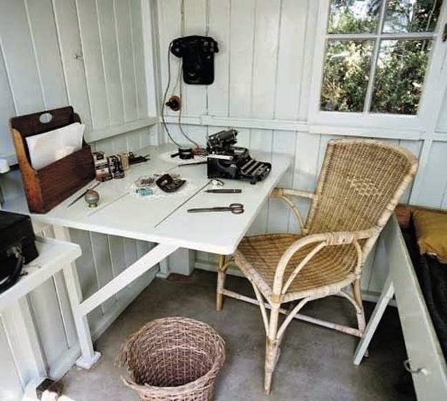 Workspaces Of The Greatest Artists Of The World (38 Pictures) - George Bernard Shaw, playwright