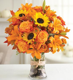 Thanksgiving Bouquet Wishes