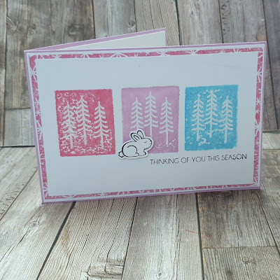 Snowman magic stampin up easy clean watercolour Christmas card