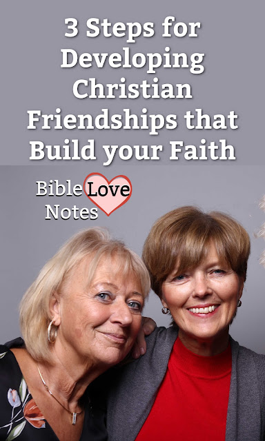 This 1-minute devotion offers 3 ways to build healthy, Christians friendships.