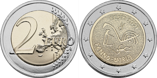 Estonia 2 euro 2021 - Finno-Ugric peoples