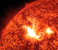 Nasa - Active Region on the Sun Spits Out Three Flares