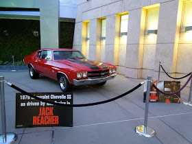 Jack Reacher movie car display ArcLight Hollywood