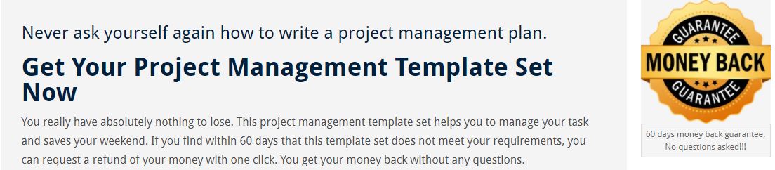 HOW TO WRITE PROJECT MANAGEMENT PLAN TEMPLATES Project Management Plan Template Set - Pro 3.0