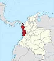 Административная карта Колумбии: Чоко