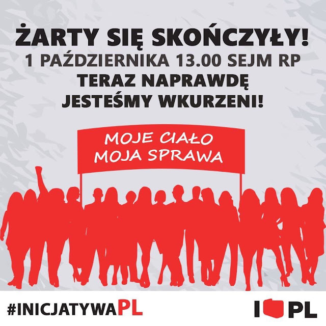 czarny protest, ratujmy kobiety, aborcja, protest