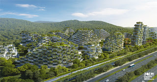 Forest City (Photo Credit: Stefano Boeri) Click to Enlarge.