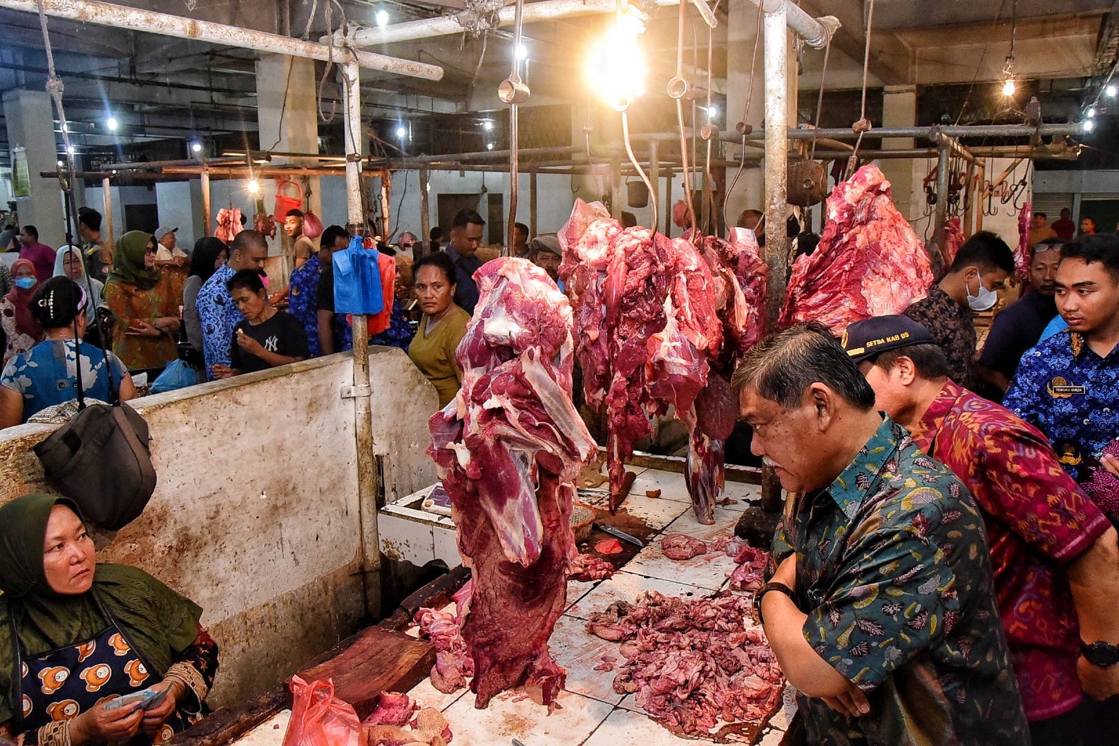 sidak ke pasar tradisional