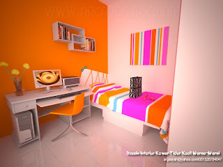 Desain Interior Kamar Mandi Minimalis on Desain Interior Kamar Tidur Mungil   Kamar Anak