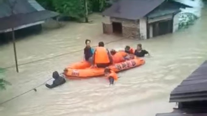 Tertidur Pulas saat Banjir, Wanita di Labuhanbatu Tewas Tenggelam