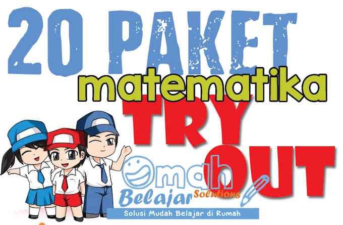 SOAL TRY OUT MATEMATIKA SMP 2016 20 PAKET