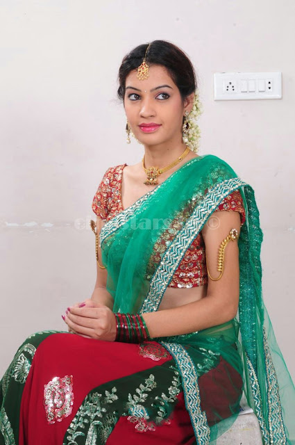 Diksha Panth Half Saree Photoshoot Images