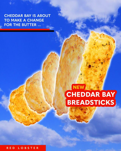 Red Lobster Cheddar Bay breadsticks.