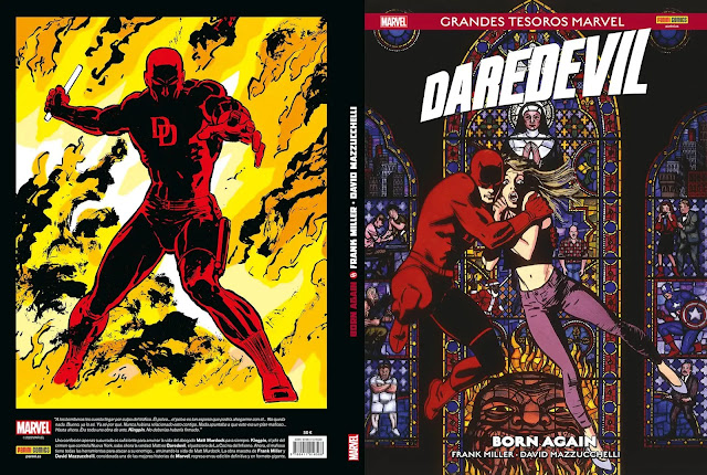 Reseña de Grandes Tesoros Marvel. Daredevil: Born Again, de Frank Miller y David Mazzucchelli - Panini Comics