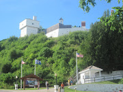 The showplace of the Great Lakes, Grand Hotel was built in1887 to . (mackinac island )