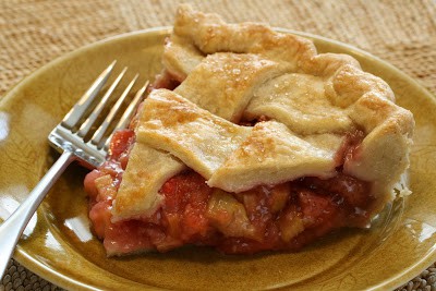  Strawberry Rhubarb Pie