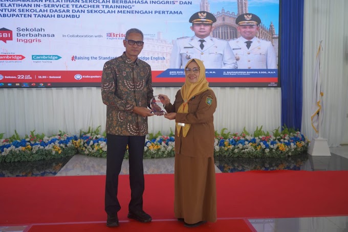 Tanah Bumbu Luncurkan Program Sekolah Berbahasa Inggris Kerja Sama dengan Briton