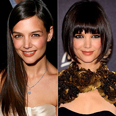 katie holmes short hairstyles. General eautykatie holmes