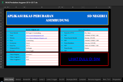 Aplikasi RKAS BOS 2017 Edisi Perubahan