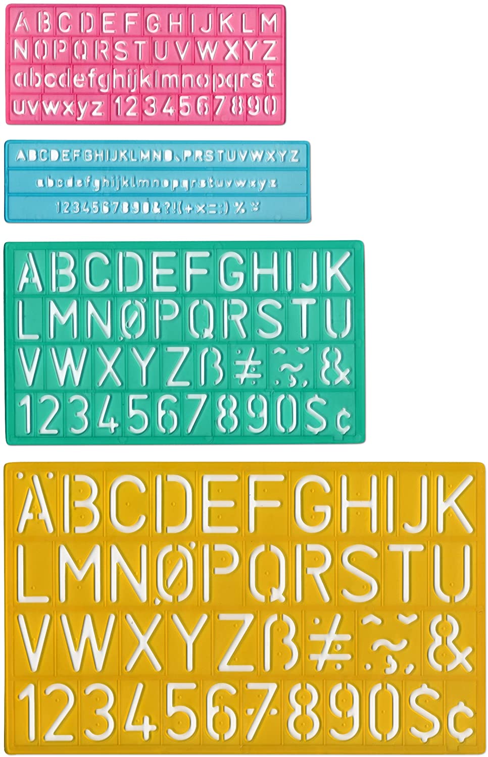 Amazon Com Westcott Letter Stenciling