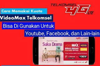 Cara Menggunakan Kuota VideoMax Untuk Browsing Dan Internetan