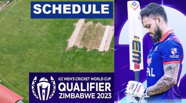 ICC Men's World Cup Qualifier 2023 Schedule