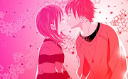 When I am sad you are there to wipe my tears. (anime love kiss)